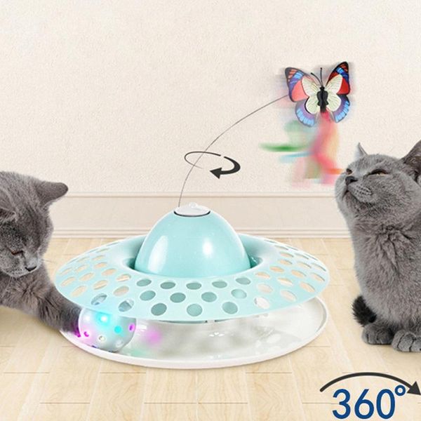 cat toys interactive automatic electric rotating butterfly & ball exercise kitten toy,funny teaser for indoor cats
cat toys interactive automatic electric rotating butterfly & ball exercise kitten toy,funny teaser for indoor cats