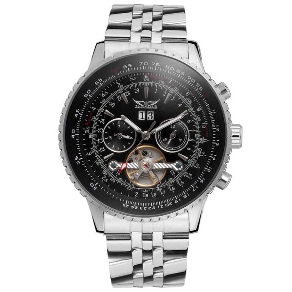 jaragar 2021 rvs waterdichte business casual brand kalender luxe transparante mechanische sport heren horloge, Slivery;brown
jaragar 2021 rvs waterdichte business casual brand kalender luxe transparante mechanische sport heren horloge, Slivery;brown