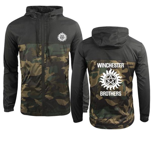 men's hoodies & sweatshirts pure cotton spring autumn men camouflage hoodie winchester brothers printing casual sweatshirt jack, Black
men's hoodies & sweatshirts pure cotton spring autumn men camouflage hoodie winchester brothers printing casual sweatshirt jack, Black