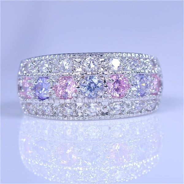 cluster rings color crystal female finger jewelry fashion lady silver 925 ring for women princess promise accessories girl, Golden;silver
cluster rings color crystal female finger jewelry fashion lady silver 925 ring for women princess promise accessories girl, Golden;silver