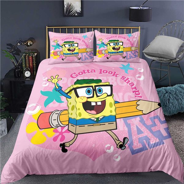 selling cartoon spongebob 3d printing colorful bedding sets duvet cover-92
selling cartoon spongebob 3d printing colorful bedding sets duvet cover-92