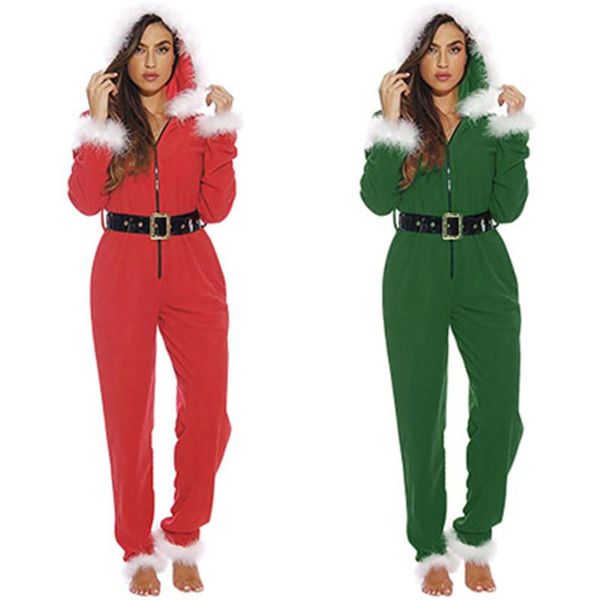 womens red christmas rompers fashion trend long sleeve loose plush collar jumpsuit designer female winter new slim casual zipper jumpsuit, Black;white
womens red christmas rompers fashion trend long sleeve loose plush collar jumpsuit designer female winter new slim casual zipper jumpsuit, Black;white