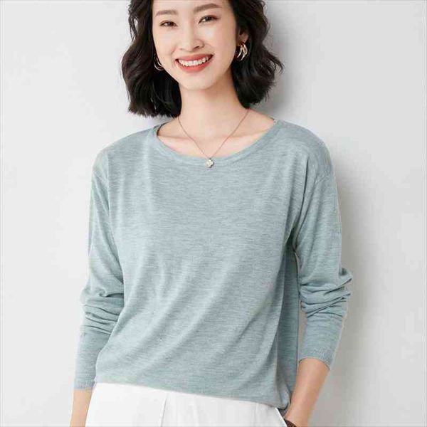 long sleeve inner knit wool women sweater womens thin loose large size pullover superfine cashmere bottoming, White;black
long sleeve inner knit wool women sweater womens thin loose large size pullover superfine cashmere bottoming, White;black