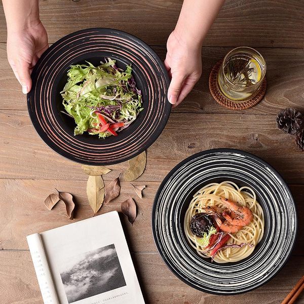 dishes & plates style plate ceramic household salad soup creative matte glaze western spaghetti straw hat tableware
dishes & plates style plate ceramic household salad soup creative matte glaze western spaghetti straw hat tableware
