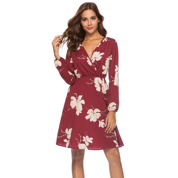 casual dresses long sleeve women dress winter fashion a-line chiffon 2021 fall country style office lady print empire v-neck woman, Black;gray
casual dresses long sleeve women dress winter fashion a-line chiffon 2021 fall country style office lady print empire v-neck woman, Black;gray