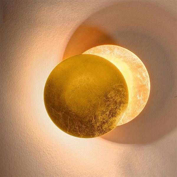 wall lamp postmodern creative corridor round eclipse copper lighting indoor bedside aisle decoration 96-260v
wall lamp postmodern creative corridor round eclipse copper lighting indoor bedside aisle decoration 96-260v