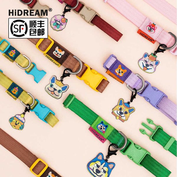 hidream | pet collar strong stretch resistant fine woven nylon teddy chaise dog kirky husky lettered dog tag
hidream | pet collar strong stretch resistant fine woven nylon teddy chaise dog kirky husky lettered dog tag