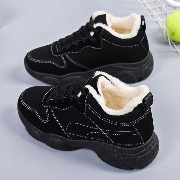 boots shoes woman fleece women's warm slugged bottom casual flat elevator wild luxury designer fashion cotton lightweight, Black
boots shoes woman fleece women's warm slugged bottom casual flat elevator wild luxury designer fashion cotton lightweight, Black