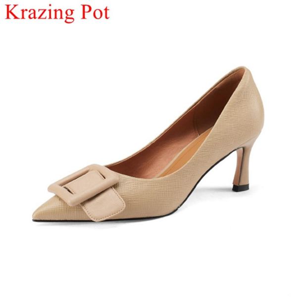 dress shoes krazing pot 2022 arrival cow leather pointed toe office lady autumn brand elegant shallow slip on wedding women pumps, Black
dress shoes krazing pot 2022 arrival cow leather pointed toe office lady autumn brand elegant shallow slip on wedding women pumps, Black