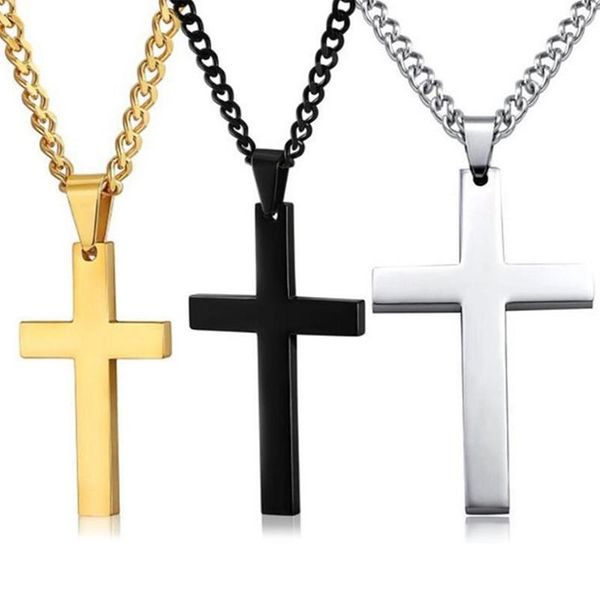 pendant necklaces cross black gold silver color necklace for women men fashion vintage long
pendant necklaces cross black gold silver color necklace for women men fashion vintage long