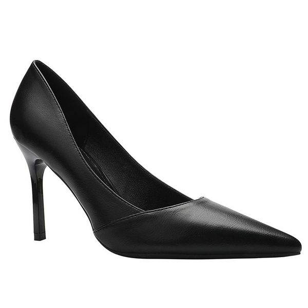 dress shoes plus size high heel pumps women's wedding ladies party work on slippery pointed toe open stiletto heels, Black
dress shoes plus size high heel pumps women's wedding ladies party work on slippery pointed toe open stiletto heels, Black