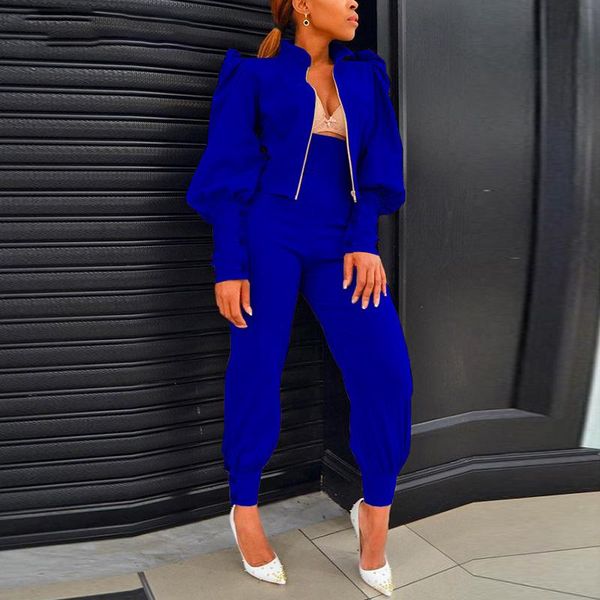 women's two piece pants elegant set women autumn winter solid outfits fashion zip-up outerwear and slim fit suits casual tracksuits, White
women's two piece pants elegant set women autumn winter solid outfits fashion zip-up outerwear and slim fit suits casual tracksuits, White