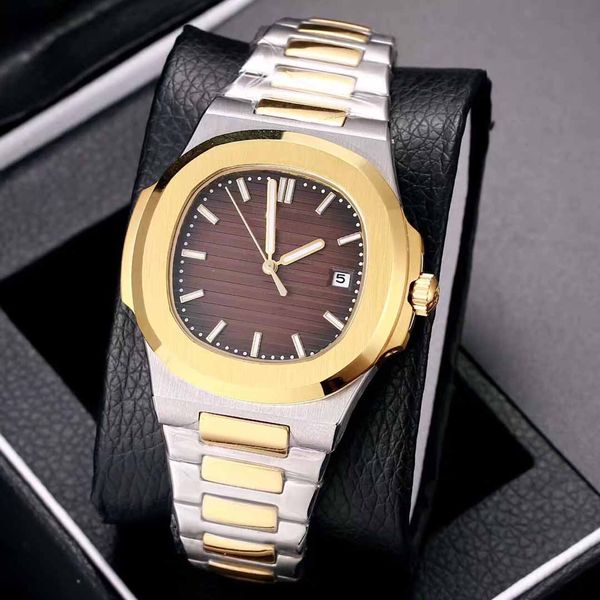 men's watch, sport watch, bow buckle, 2813 automatic movement, stainless steel case, stainless steel band, sapphire glass, gold case, Slivery;brown
men's watch, sport watch, bow buckle, 2813 automatic movement, stainless steel case, stainless steel band, sapphire glass, gold case, Slivery;brown