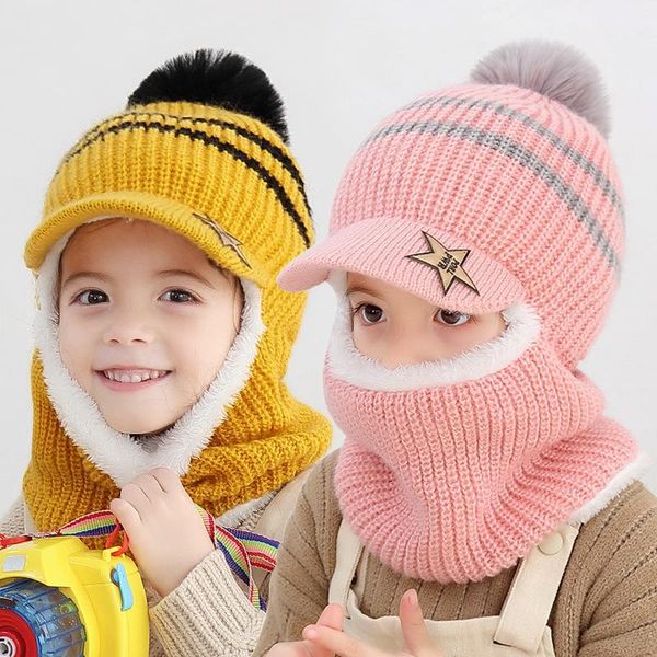 beanies thick knitted acrylic winter beanie hats for kids child outdoor warm balaclava cap girls boys bib mask face cover hairball hat
beanies thick knitted acrylic winter beanie hats for kids child outdoor warm balaclava cap girls boys bib mask face cover hairball hat