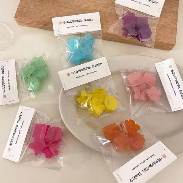 hair accessories 4pcs small girls mini hairpin candy color claw clips for kids hairpins headwear crab grip, Slivery;white
hair accessories 4pcs small girls mini hairpin candy color claw clips for kids hairpins headwear crab grip, Slivery;white