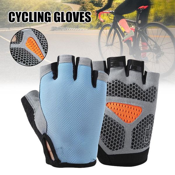 cycling gloves silicone anti-slip anti-sweat men women half finger breathable anti- sports bike bicycle glove jc, Black
cycling gloves silicone anti-slip anti-sweat men women half finger breathable anti- sports bike bicycle glove jc, Black