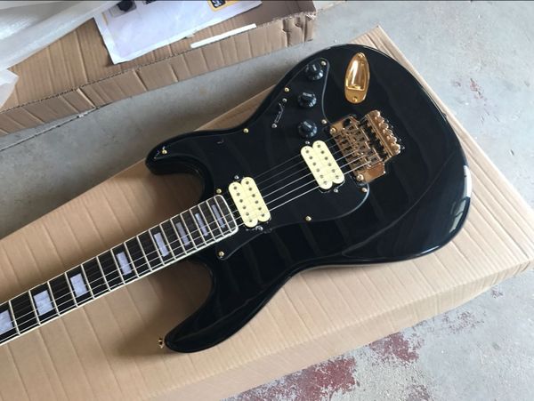custom shop st electric guitar handwork 6 strings black color guitarra
custom shop st electric guitar handwork 6 strings black color guitarra