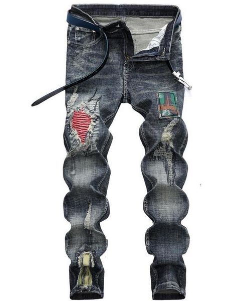 brand new mens ripped fold panelled blue jeans straight vintage slim fit designer retro bleached pleated biker denim pants streetwear 9702
brand new mens ripped fold panelled blue jeans straight vintage slim fit designer retro bleached pleated biker denim pants streetwear 9702