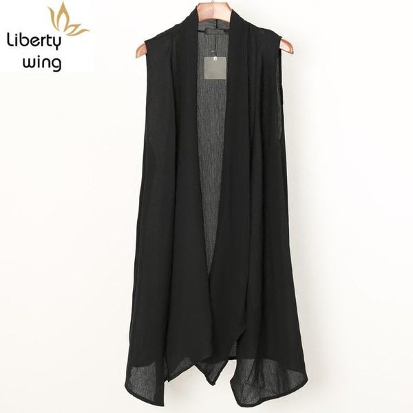 men's vests punk style black men vest cardigan outerwear summer fashion 2021 high street waistcoat male sleeveless jacket, Black;white
men's vests punk style black men vest cardigan outerwear summer fashion 2021 high street waistcoat male sleeveless jacket, Black;white