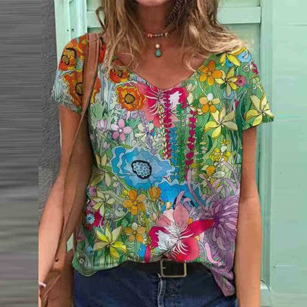 women's blouses & shirts fashion vintage 3d print loose blouse spring summer v-neck shirt blusa women casual short bqap, White
women's blouses & shirts fashion vintage 3d print loose blouse spring summer v-neck shirt blusa women casual short bqap, White