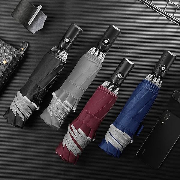umbrellas fashion fully automatic reverse umbrella folding business reflective car big kid rain b50
umbrellas fashion fully automatic reverse umbrella folding business reflective car big kid rain b50