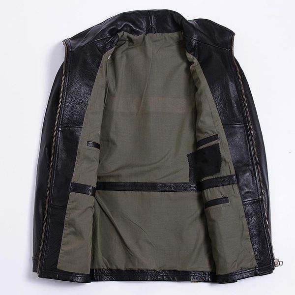 men's leather & faux 2021 black men m65 jacket large size 5xl stand collar genuine natural cowhide slim fit safari style autumn coat
men's leather & faux 2021 black men m65 jacket large size 5xl stand collar genuine natural cowhide slim fit safari style autumn coat