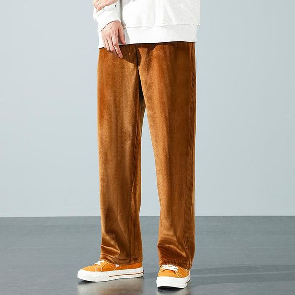 men's pants men corduroy 2021 winter fleece street sweatpants warm joggers trousers plus size wear sports, Black
men's pants men corduroy 2021 winter fleece street sweatpants warm joggers trousers plus size wear sports, Black
