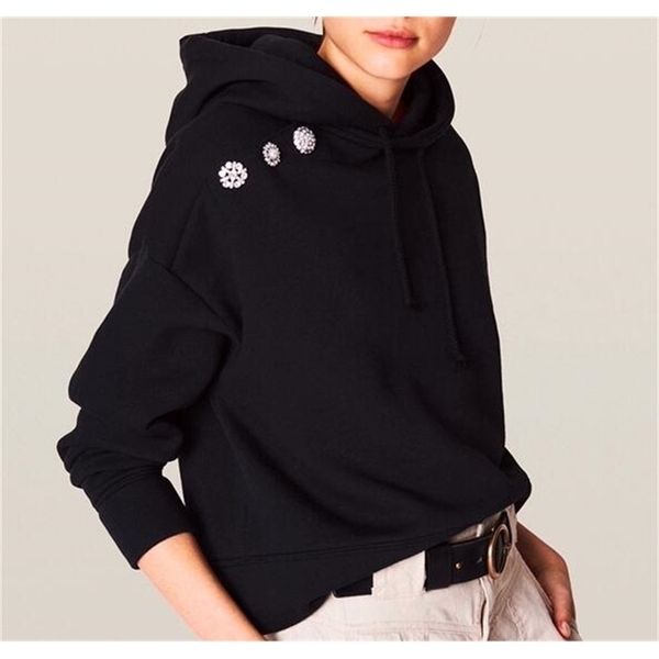 woman black light grey short oversized hooded sweatshirt shoulder gem appliques fashion cropped hoodies drawstring drop shoulde lj201130
woman black light grey short oversized hooded sweatshirt shoulder gem appliques fashion cropped hoodies drawstring drop shoulde lj201130