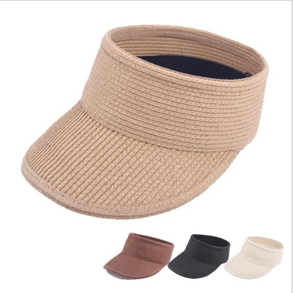 wide brim hats korean version collapsible summer sun protection empty hat solid color shading outdoor women straw beach cap, Blue;gray
wide brim hats korean version collapsible summer sun protection empty hat solid color shading outdoor women straw beach cap, Blue;gray