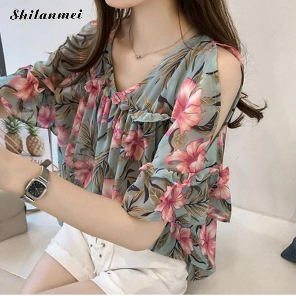 women's blouses & shirts 2021 women clothing printed casual plus size blouse sweet style short sleeved loose 4xl, White
women's blouses & shirts 2021 women clothing printed casual plus size blouse sweet style short sleeved loose 4xl, White
