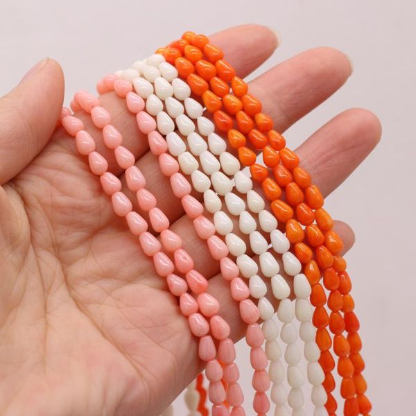 other loose synthetic coral beads strand orange pink white waterdrop semi-finished handmade diy wholesale jewelry making
other loose synthetic coral beads strand orange pink white waterdrop semi-finished handmade diy wholesale jewelry making