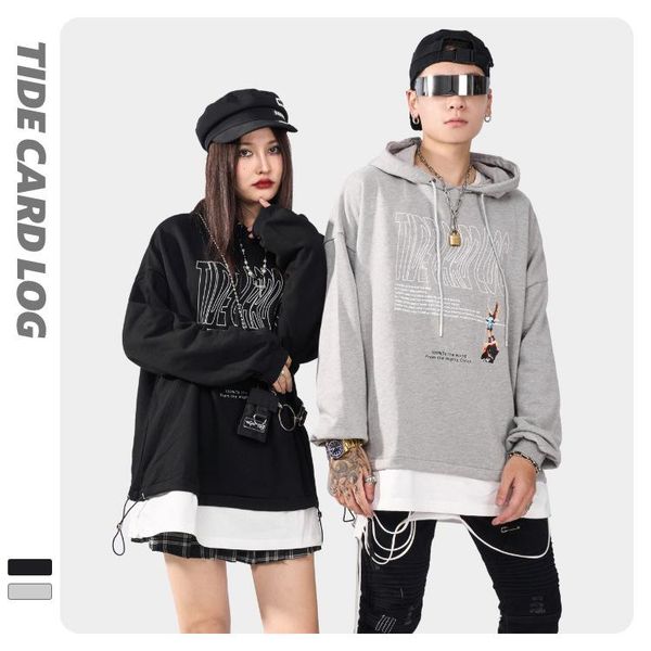 men's hoodies & sweatshirts tidecardlog fashion hoodie men japanese streetwear oversized patchwork lounge wear designer sweatshirt 3406, Black
men's hoodies & sweatshirts tidecardlog fashion hoodie men japanese streetwear oversized patchwork lounge wear designer sweatshirt 3406, Black