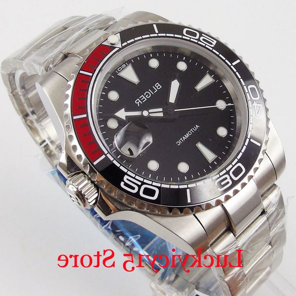 bliger fashional automatic men watch sapphire glass rotating bezel steel band miyota movement, Slivery;brown
bliger fashional automatic men watch sapphire glass rotating bezel steel band miyota movement, Slivery;brown