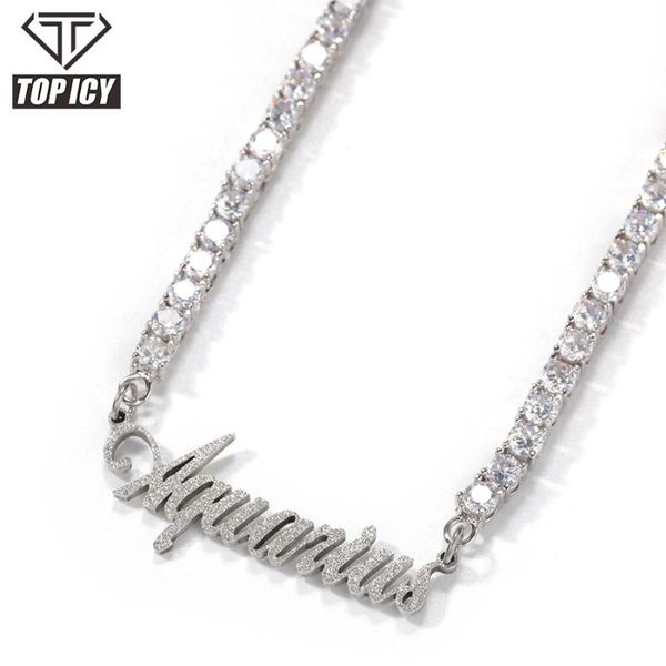 pendant necklaces stainless steel name necklace custom letters with 5mm cz tennis chain full zircon gift diy hiphop jewelry, Silver
pendant necklaces stainless steel name necklace custom letters with 5mm cz tennis chain full zircon gift diy hiphop jewelry, Silver
