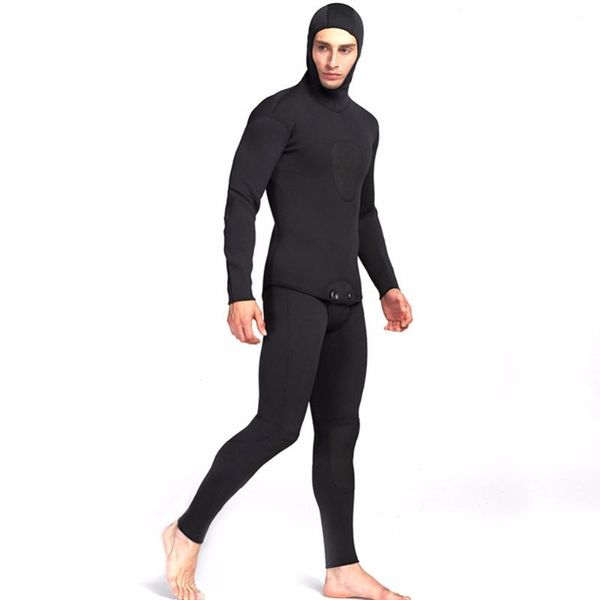 mounchain men's 3mm waterproof neoprene full wetsuit two piece set diving snorkeling swimming spearfishing - black
mounchain men's 3mm waterproof neoprene full wetsuit two piece set diving snorkeling swimming spearfishing - black