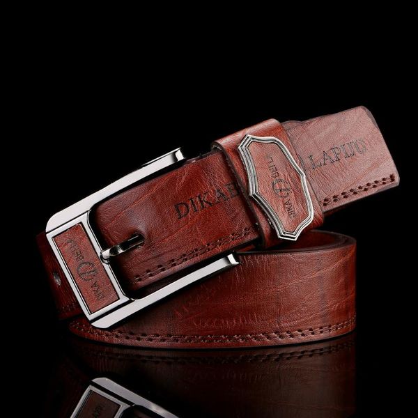 belts leather for men's buckle jeans cowskin casual business cowboy waistband male fashion designer 2021, Black;brown
belts leather for men's buckle jeans cowskin casual business cowboy waistband male fashion designer 2021, Black;brown