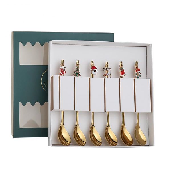 dinnerware sets 1set stainless steel creative spoon christmas gift milk tea stirring dessert theme coffee pendant
dinnerware sets 1set stainless steel creative spoon christmas gift milk tea stirring dessert theme coffee pendant