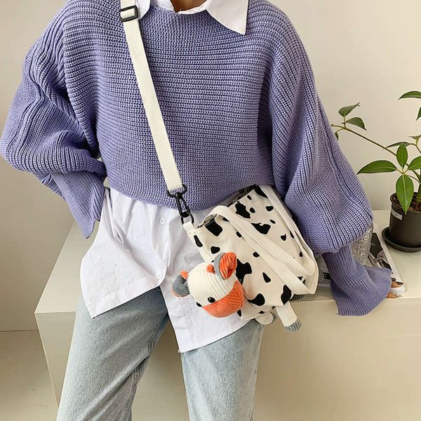 hbp creative cow canvas women 2021 new fashion korean ins handbag cute one shoulder messenger bag
hbp creative cow canvas women 2021 new fashion korean ins handbag cute one shoulder messenger bag