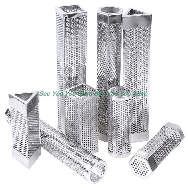 tools & accessories bbq stainless steel meshes round sqaure perforated mesh smoker tube barbecue grill generator filter tool
tools & accessories bbq stainless steel meshes round sqaure perforated mesh smoker tube barbecue grill generator filter tool