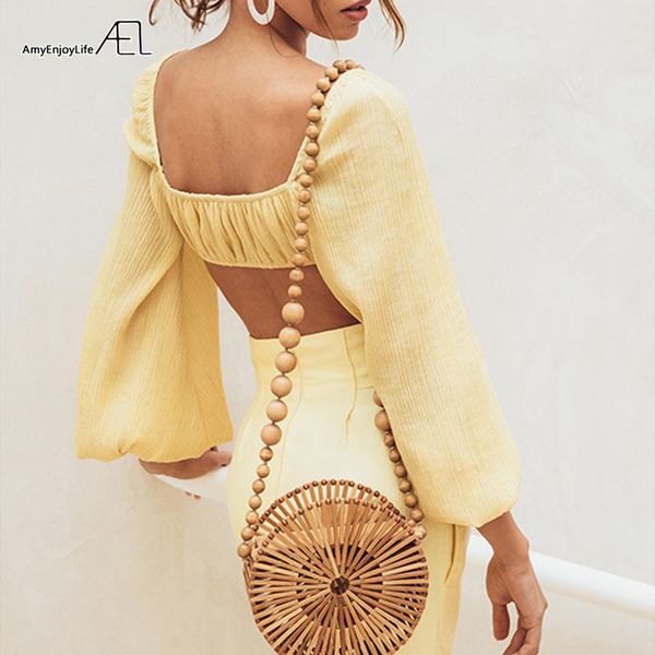 women's blouses & shirts ael retro royal chic off shoulder boat neck ladies bra blouse fashion bishop sleeve short elastic bust with l, White
women's blouses & shirts ael retro royal chic off shoulder boat neck ladies bra blouse fashion bishop sleeve short elastic bust with l, White