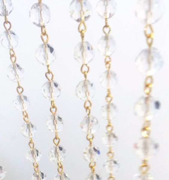 chandelier crystal 10 meters 10mm ball beads chain+gold connectors glass strand garlands for wedding party supply chains christmas tree diy
chandelier crystal 10 meters 10mm ball beads chain+gold connectors glass strand garlands for wedding party supply chains christmas tree diy