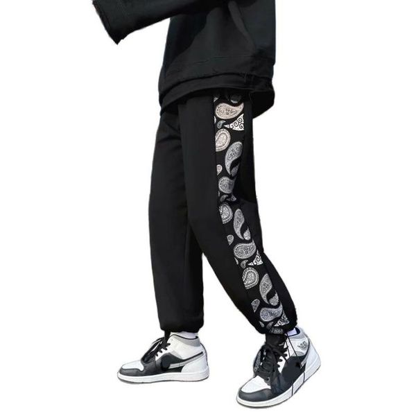 men's pants summer sport pant men bandana jogger paisley jogging wide leg tracksuit loose trousers clothing 2021 streetwear, Black
men's pants summer sport pant men bandana jogger paisley jogging wide leg tracksuit loose trousers clothing 2021 streetwear, Black