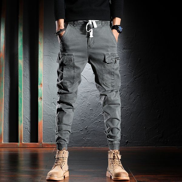 2021 new fashion streetwear loose casual cargo pants men multi pockets designer harem trousers hip hop joggers jeans homme q2gm, Blue
2021 new fashion streetwear loose casual cargo pants men multi pockets designer harem trousers hip hop joggers jeans homme q2gm, Blue