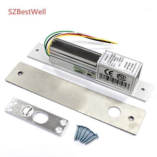 szwell 2/5 wires metal electric bolt lock door normal/low temperature with time delay for access control system safety1
szwell 2/5 wires metal electric bolt lock door normal/low temperature with time delay for access control system safety1