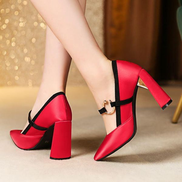 dress shoes spring summer high heels party daily casual women's all-match commute elegant concise fashion women shoe, Black
dress shoes spring summer high heels party daily casual women's all-match commute elegant concise fashion women shoe, Black