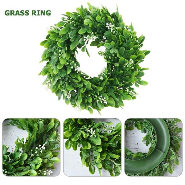 decorative flowers & wreaths simulation green eucalyptus leaf wreath round artificial garland for festival celebration wedding birthday home
decorative flowers & wreaths simulation green eucalyptus leaf wreath round artificial garland for festival celebration wedding birthday home