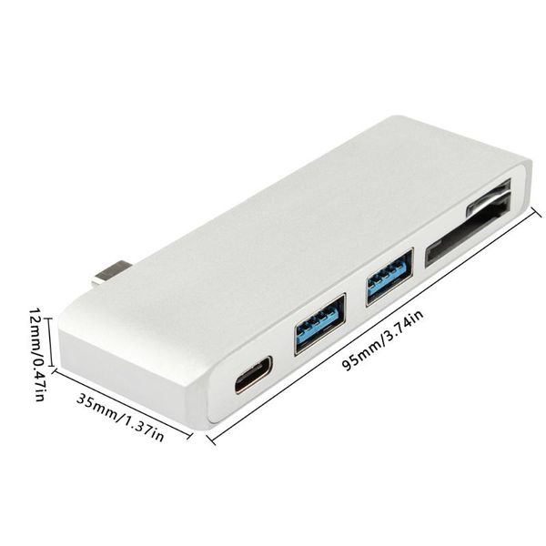 hubs 5-in-1 usb c hub 3.0 high transmission speed usb-c adapter converter with sd tf card reader type-c splitter
hubs 5-in-1 usb c hub 3.0 high transmission speed usb-c adapter converter with sd tf card reader type-c splitter