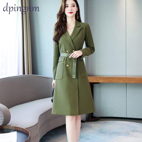 women's trench coats 2021 autumn brand women coat long windbreaker europe america fashion trend double-breasted slim, Tan;black
women's trench coats 2021 autumn brand women coat long windbreaker europe america fashion trend double-breasted slim, Tan;black