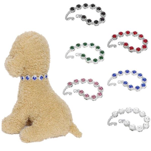 dog collars & leashes collar fashion pet shining rhinestone chocker fancy shaped necklace for dogs puppies 2021
dog collars & leashes collar fashion pet shining rhinestone chocker fancy shaped necklace for dogs puppies 2021