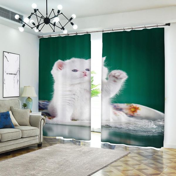 curtain & drapes perforated hook 3d blackout curtains white cat modern cute custom full sunscreen windows bedroom living room decoration
curtain & drapes perforated hook 3d blackout curtains white cat modern cute custom full sunscreen windows bedroom living room decoration